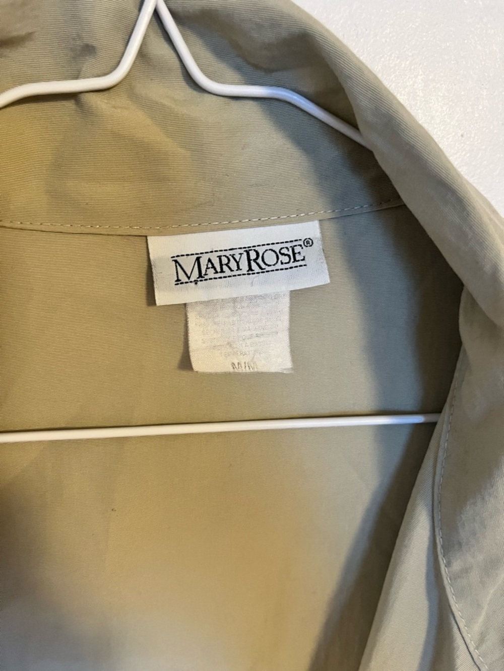 MARY ROSE Vintage Tan Jacket M - Picture 2 of 4